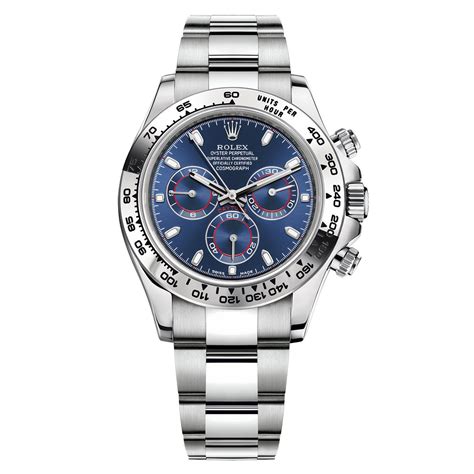 Vendesi Rolex Daytona 116509 40 White Gold Cosmograph Blue 